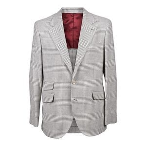 Brunello Cucinelli Pearl Wool Men's Blazer